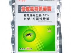 卫豹 可湿性粉剂10%高效氯氟氰菊酯图1