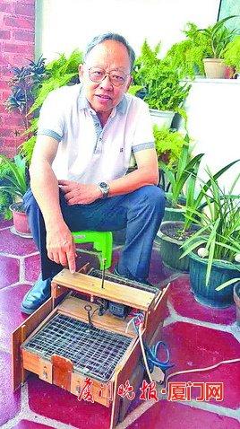 老人自制&ldquo;捕鼠神器&rdquo; 三年来已抓老鼠120多只