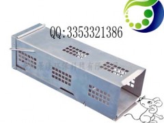 捕鼠器生产厂家 单开门镀锌板捕鼠器图1