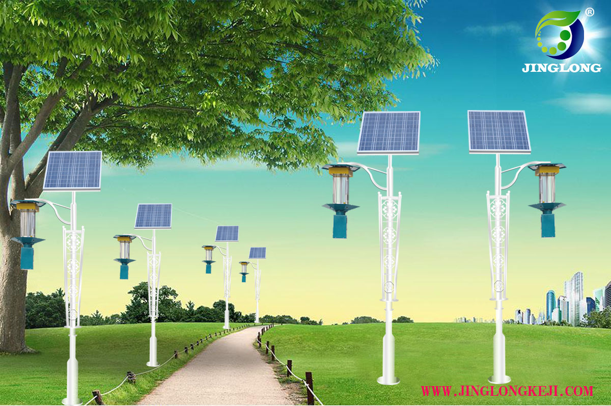 镂空雕花园林景观杀虫灯8804